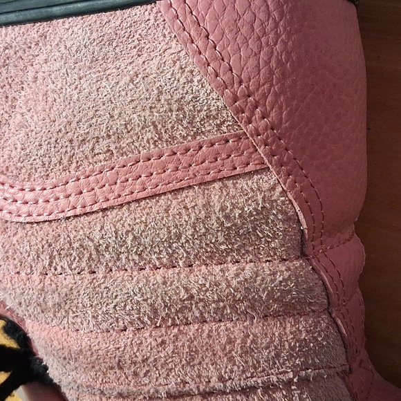 Vans Vintage Pink Suede High Tops Size 9.5 Women's - Picture 10 of 14